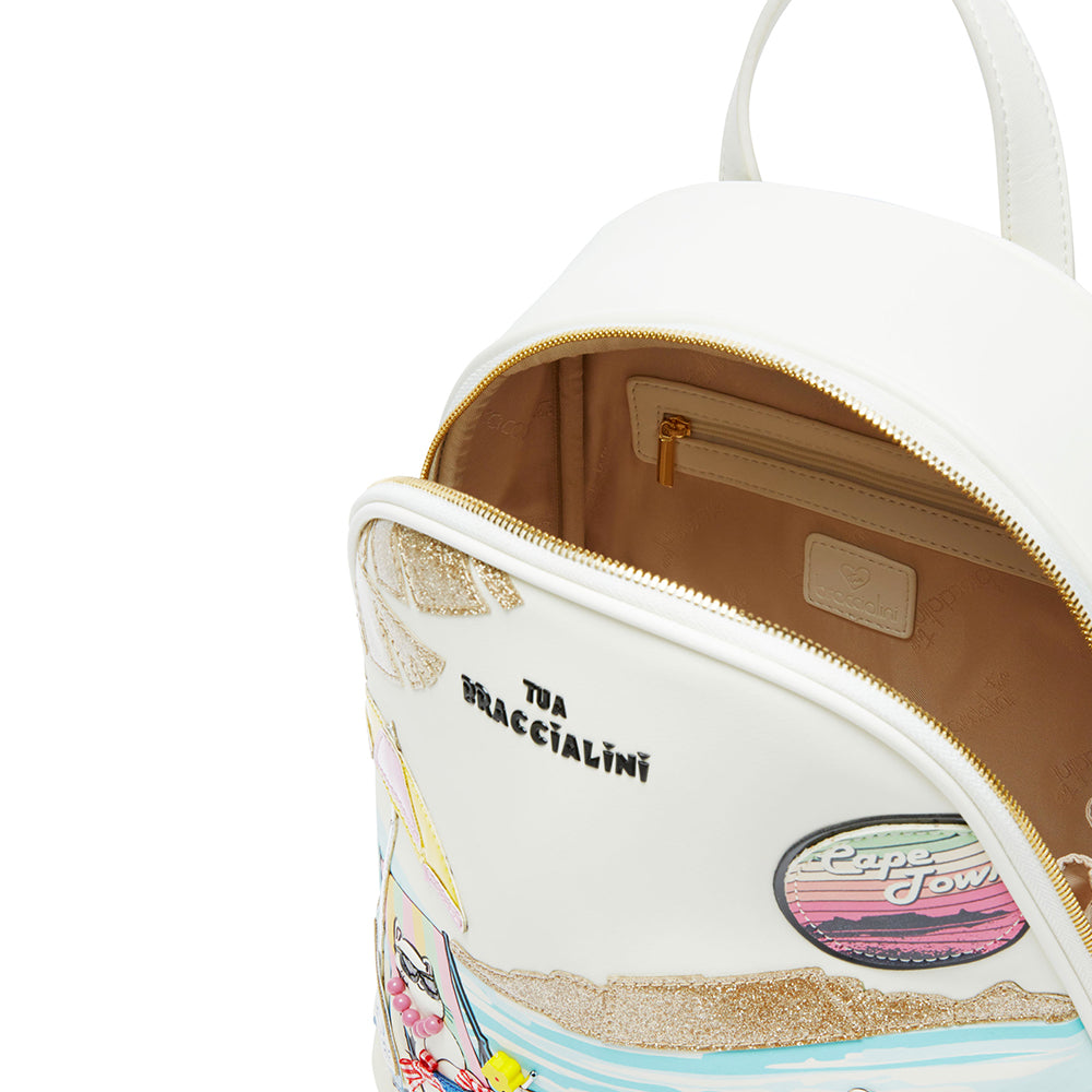 Zaino Donna BRACCIALINI linea Allround stampa Pets