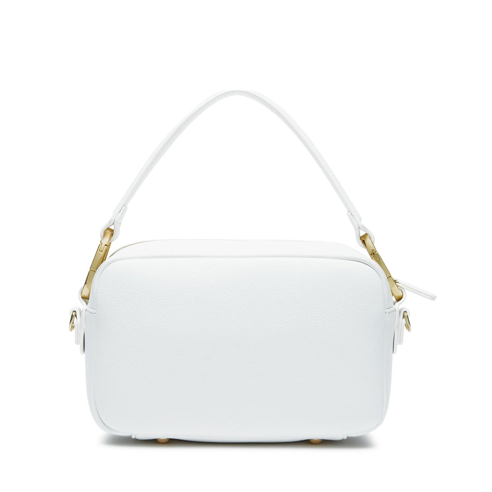BRACCIALINI Damen Umhängetasche, Jinny Mix Line, Weiß