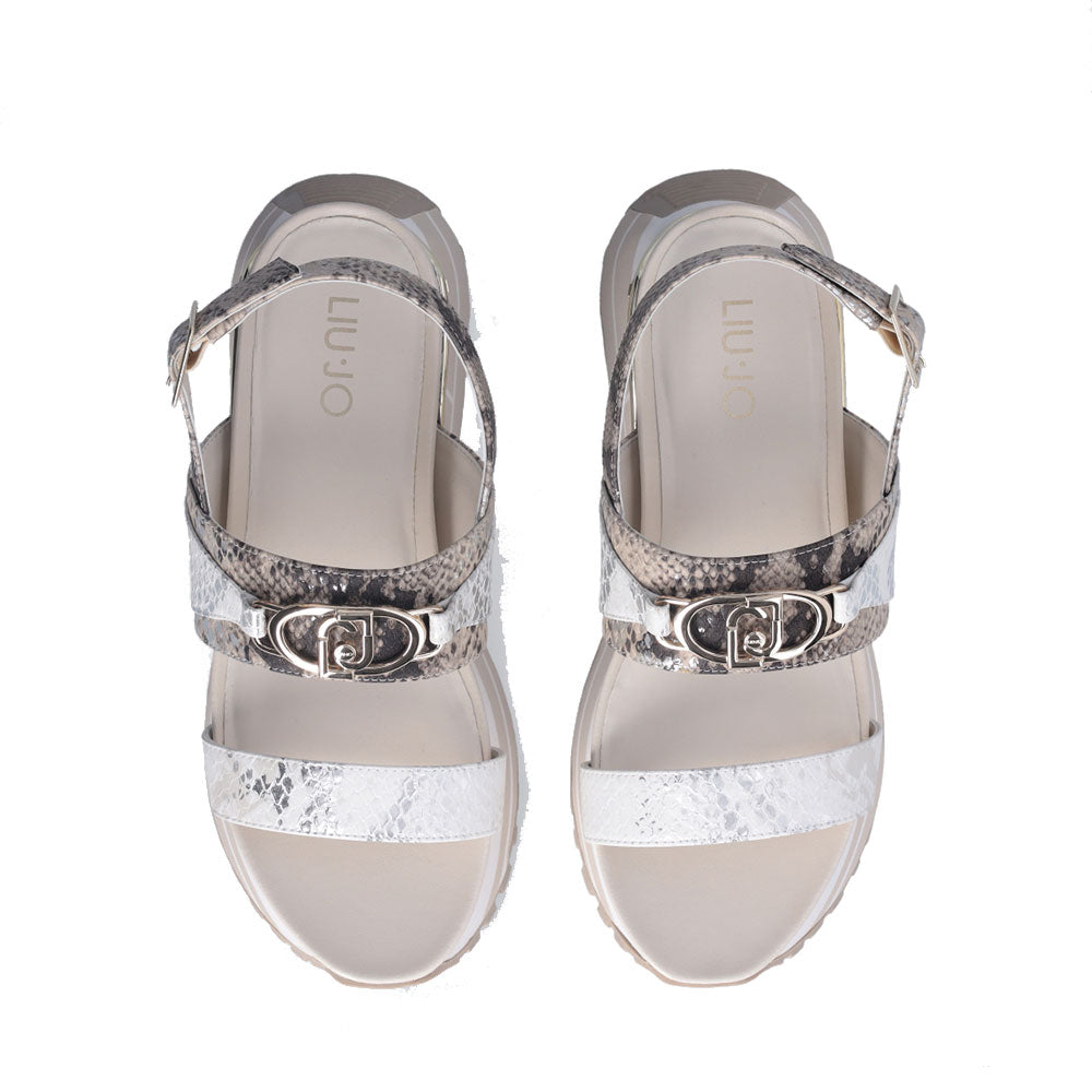 LIU JO Maxi Wonder Sandal 30
Damen Sandalen Python Print