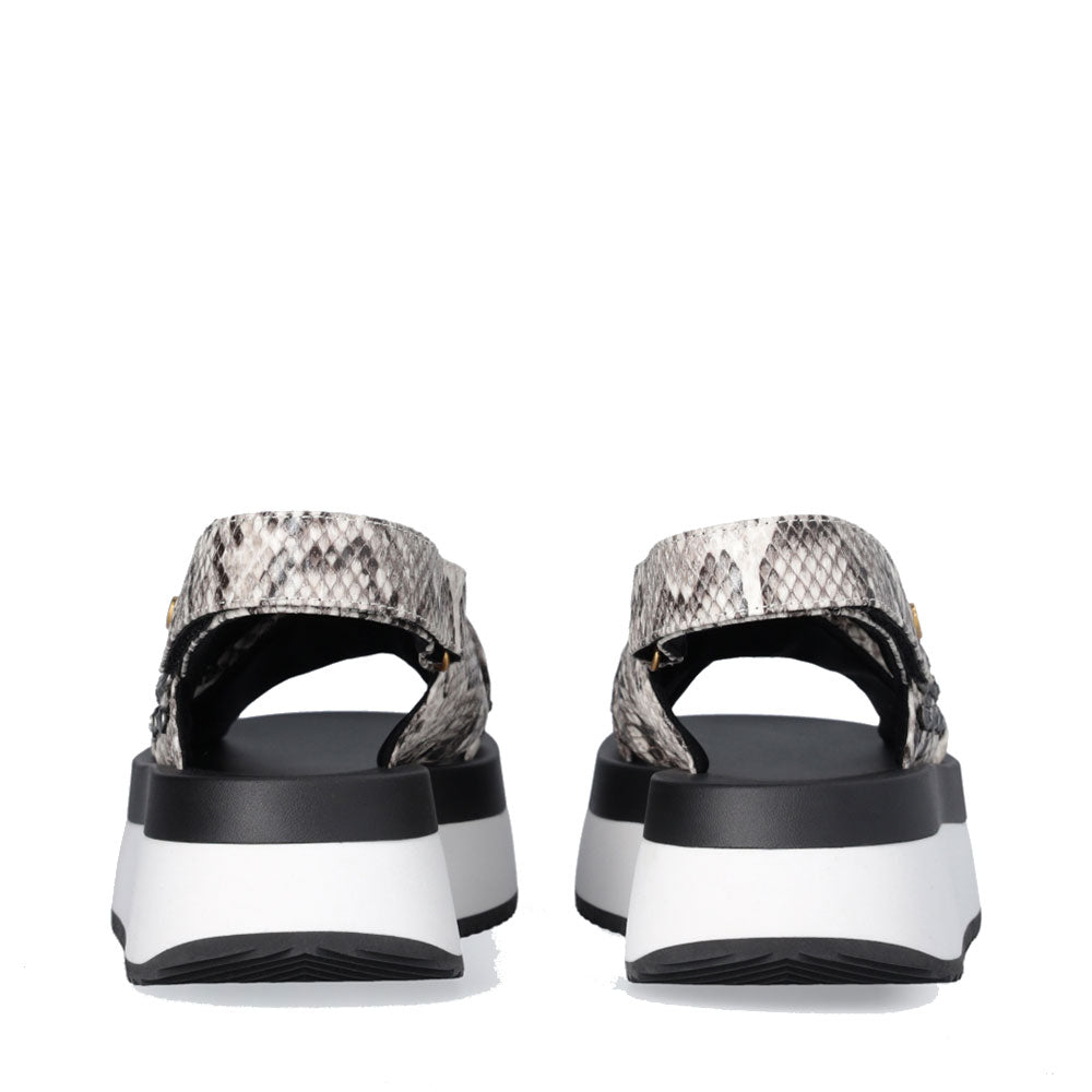 Sandali Platform con Borchie Gioiello LIU JO Dreamy Sandal 02 stampa Pitone