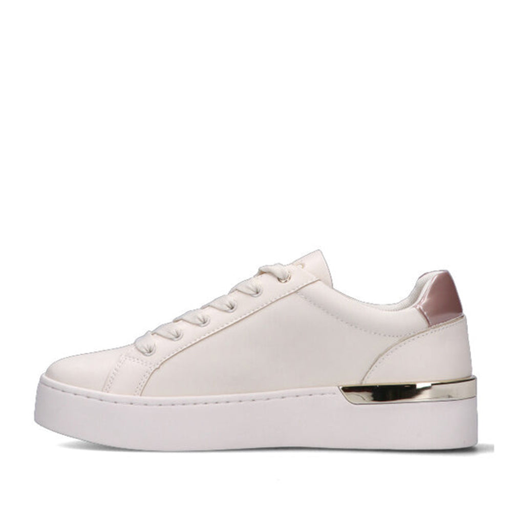 Scarpe Donna LIU JO Sneakers Silvia 85 in Pelle color Burro