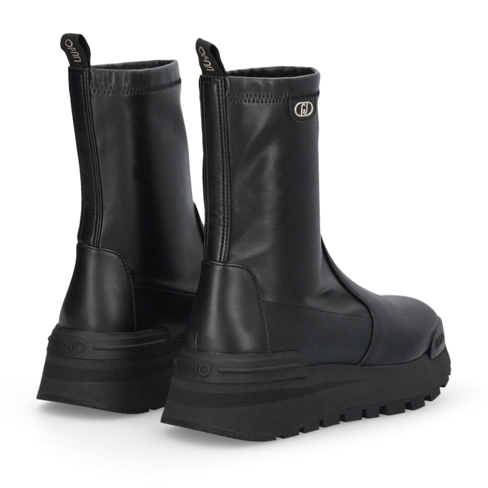 Sitvaletti Donna LIU JO Amazing 22 in Tessuto Stretch Nero