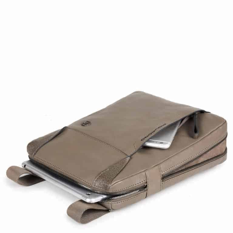 Borsello Uomo PIQUADRO in Pelle Blu Linea Pan - CA4306S94