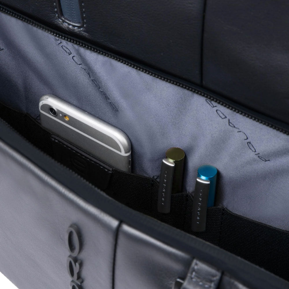 Zaino PIQUADRO Porta Pc 15,6 linea Urban in Pelle Blu - CA4532UB00
