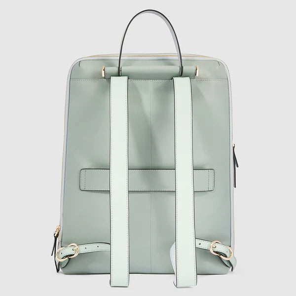 Zaino donna PIQUADRO in pelle porta computer 15,6 pollici CA6216W92 verde