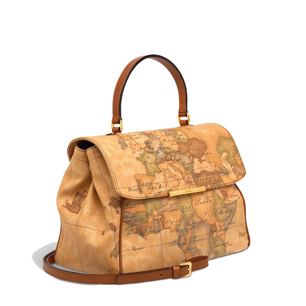 Borsa Donna a Mano con Tracolla 1A Classe Alviero Martini linea Geo Classic D073