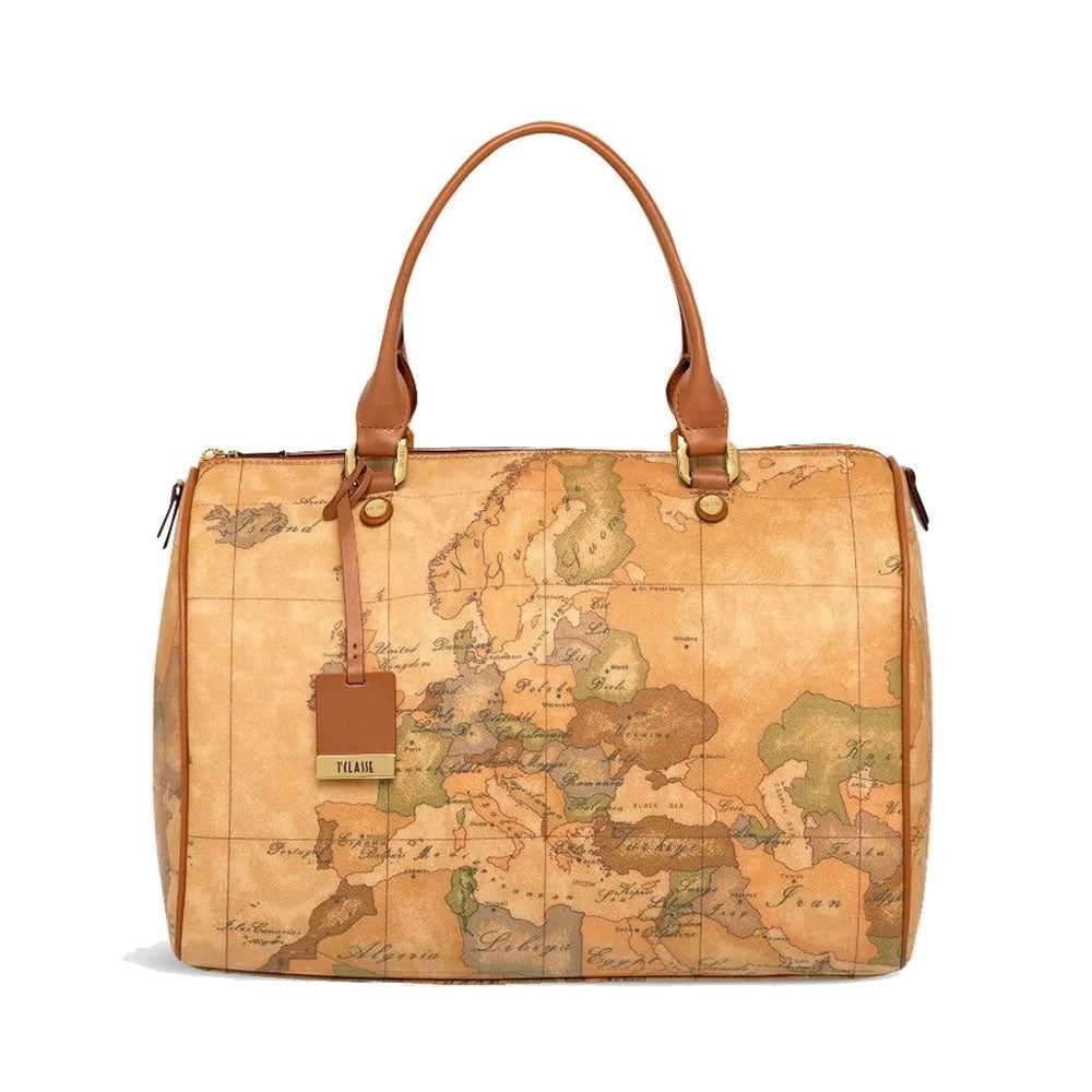 Große Damenhandtasche 1A Classe Alviero Martini Geo Classic Linie D081