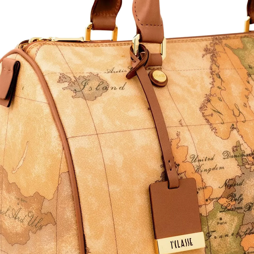 Große Damenhandtasche 1A Classe Alviero Martini Geo Classic Linie D081