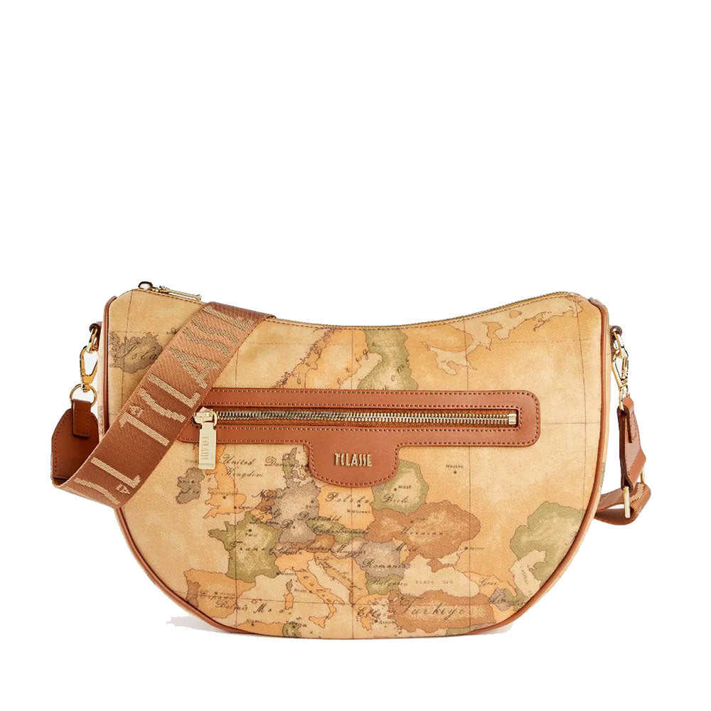 Borsa Mezzaluna a Tracolla Grande 1A Classe Alviero Martini linea