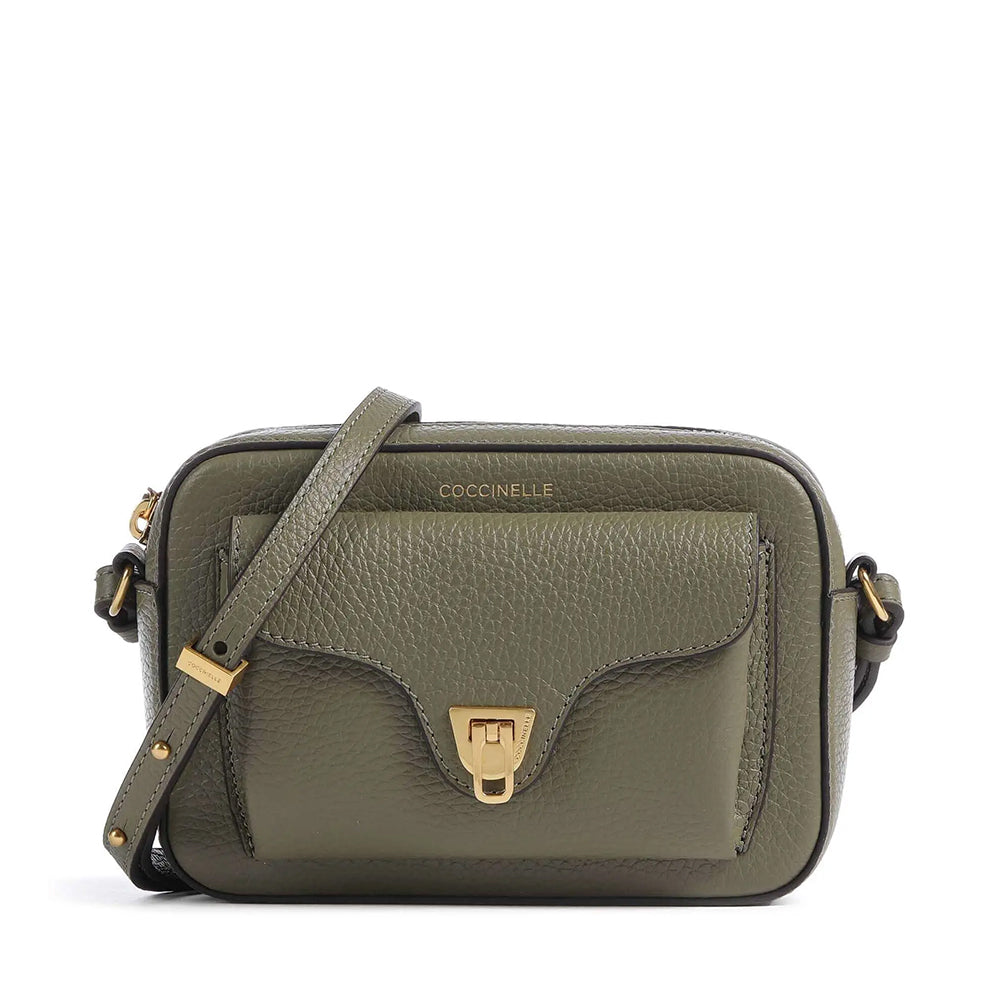 Borsa Donna a Tracolla COCCINELLE linea Beat Soft Mini in Pelle Laurel Green