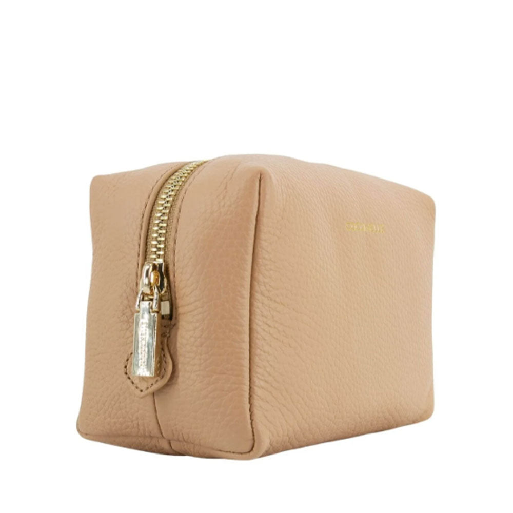 Pochette da Viaggio COCCINELLE in Pelle Toasted Misura Media