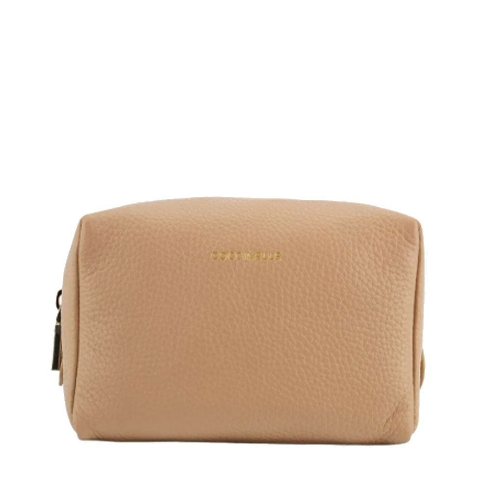 Pochette da Viaggio COCCINELLE in Pelle Toasted Misura Media