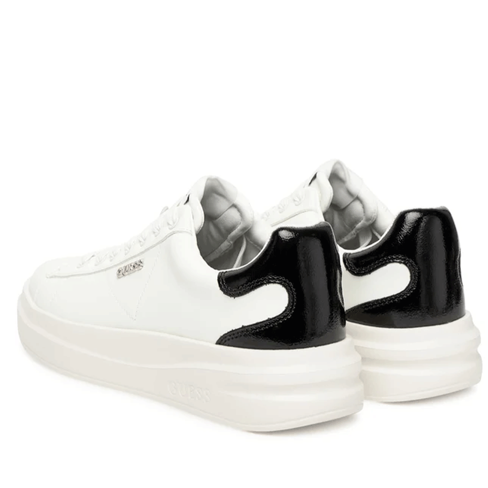 Sneakers Donna GUESS Colore Bianco - Nero Linea Elbina