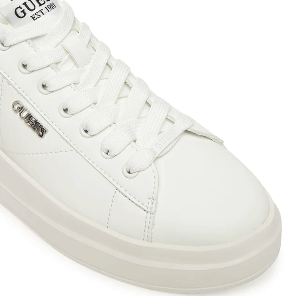 Sneakers Donna GUESS Colore Bianco - Nero Linea Elbina