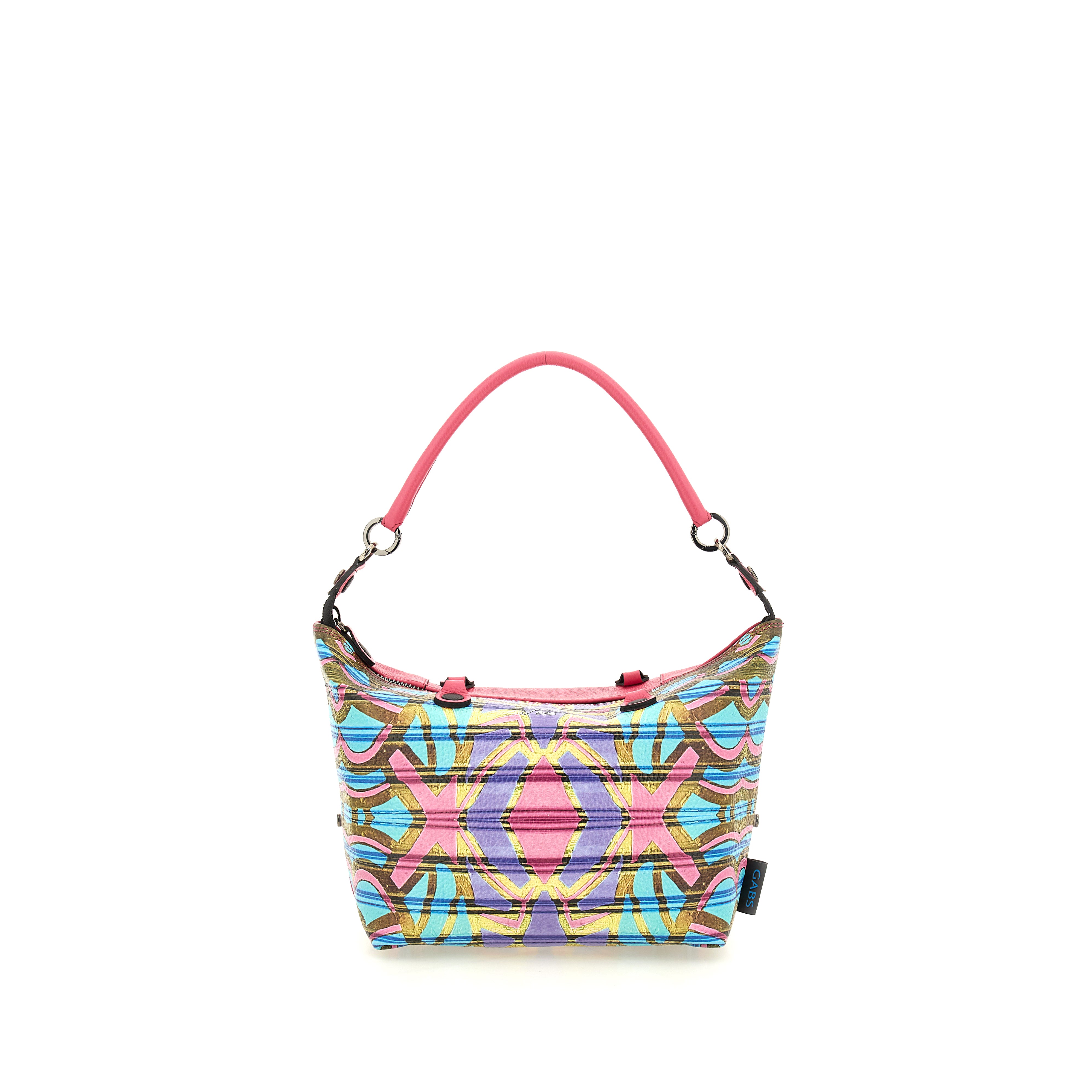 Borsa Donna a Mano con Tracolla GABS G3 PLUS Medium in Pelle stampa Maori