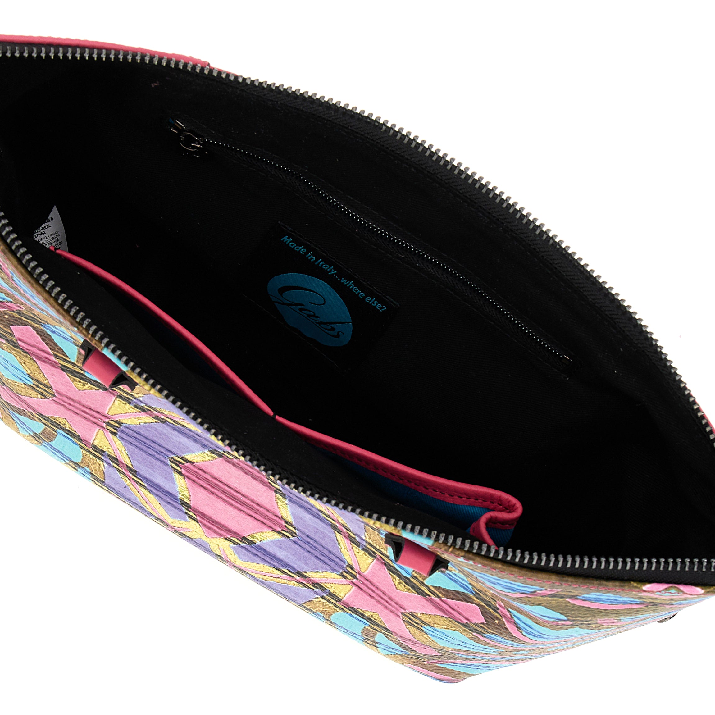 Borsa Donna a Mano con Tracolla GABS G3 PLUS Medium in Pelle stampa Maori