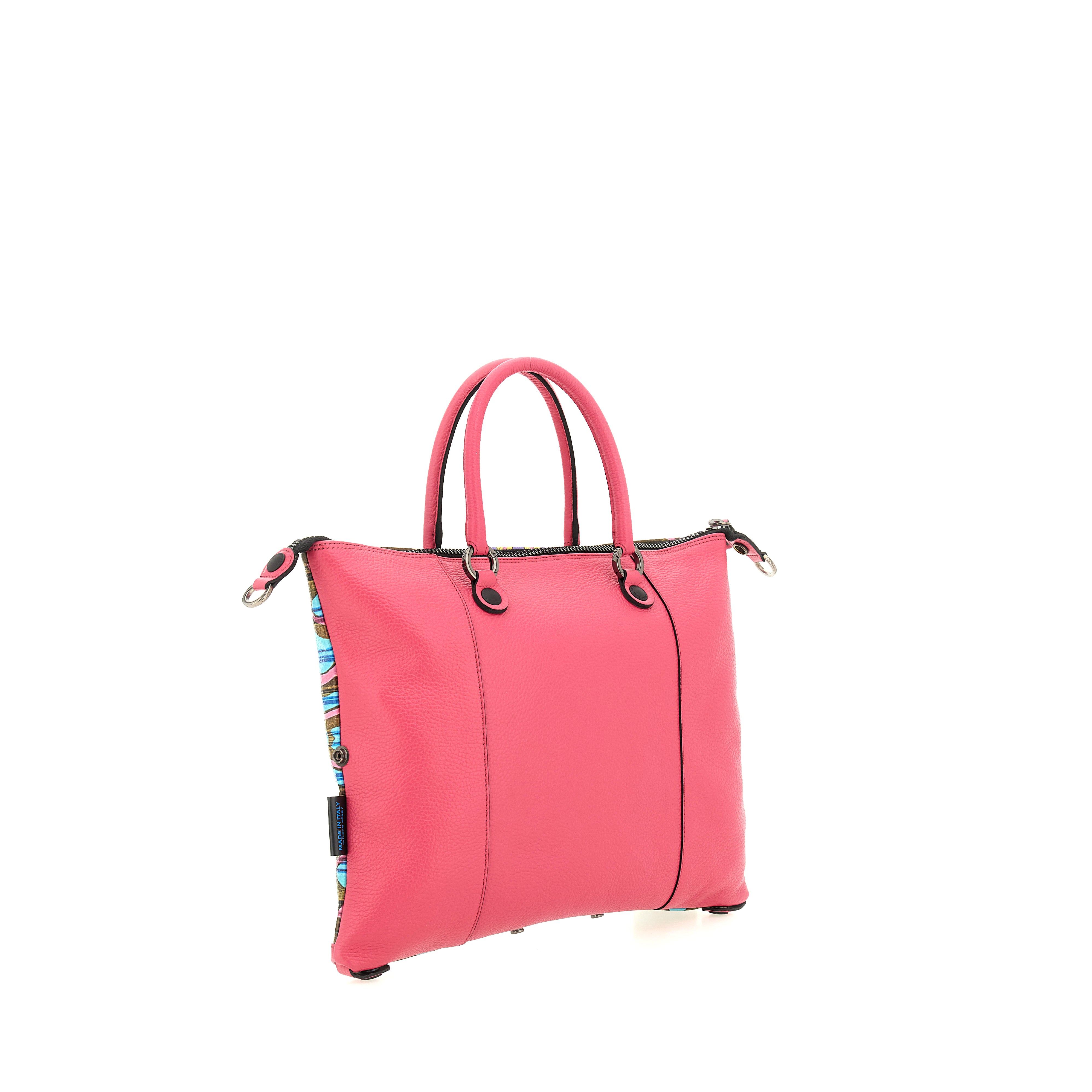 Borsa Donna a Mano con Tracolla GABS G3 PLUS Medium in Pelle stampa Maori