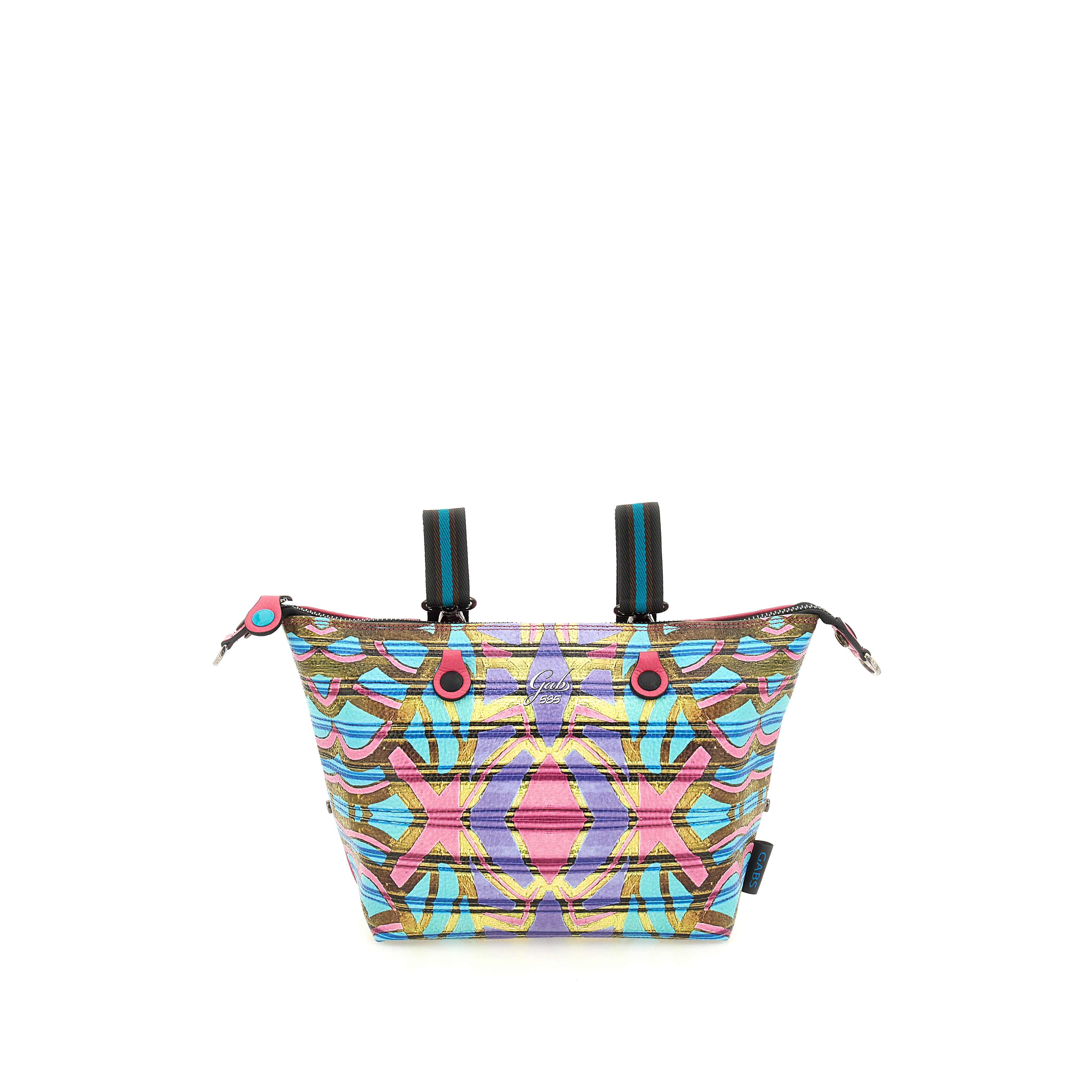 Borsa Donna a Mano con Tracolla GABS G3 PLUS Medium in Pelle stampa Maori