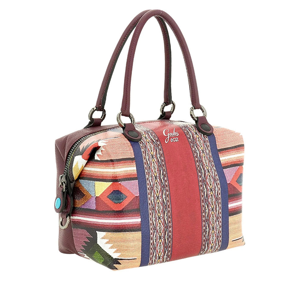Borsa Donna a Mano con Tracolla GABS G3 PLUS Medium in Pelle stampa Perù