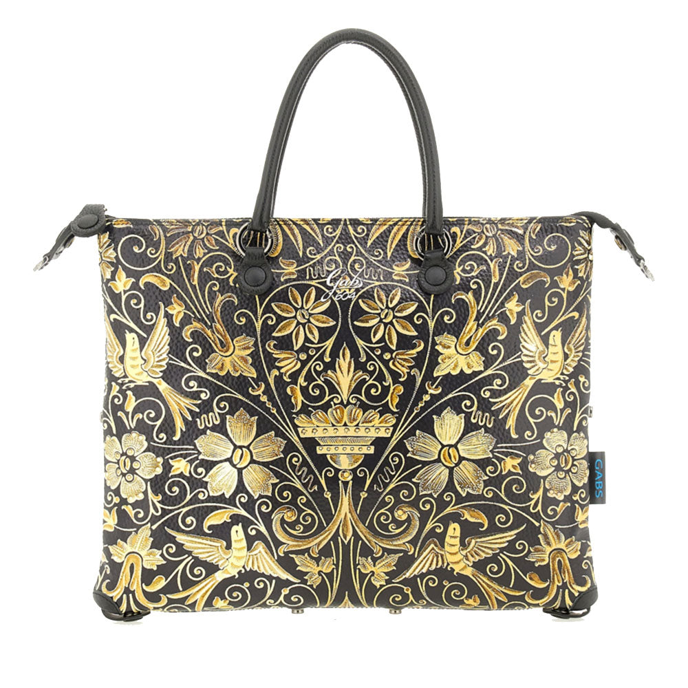Borsa Donna a Mano con Tracolla GABS G3 PLUS Medium in Pelle stampa Versailles