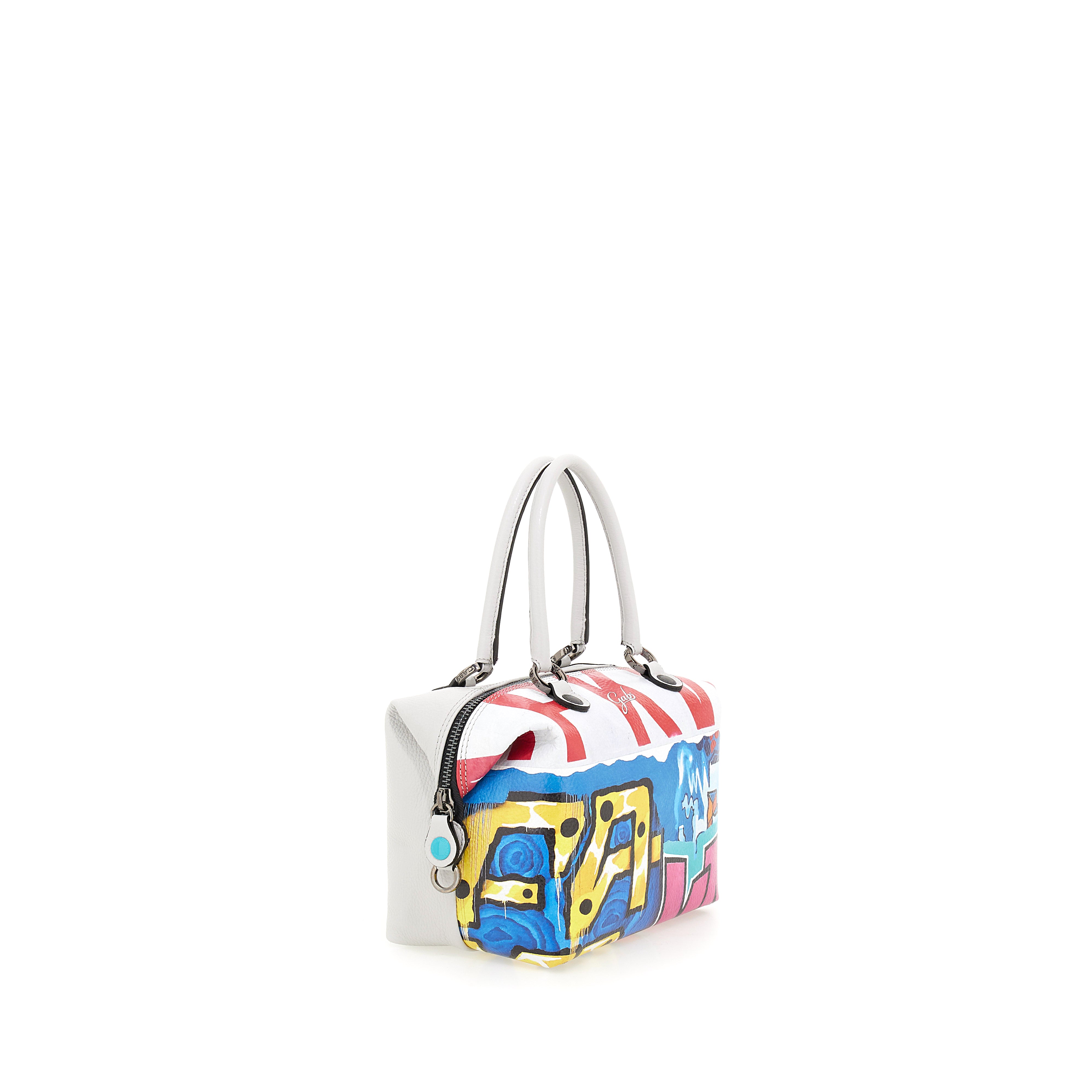 Borsa Donna a Mano con Tracolla GABS G3 PLUS Trip in Pelle stampa Graffiti Large
