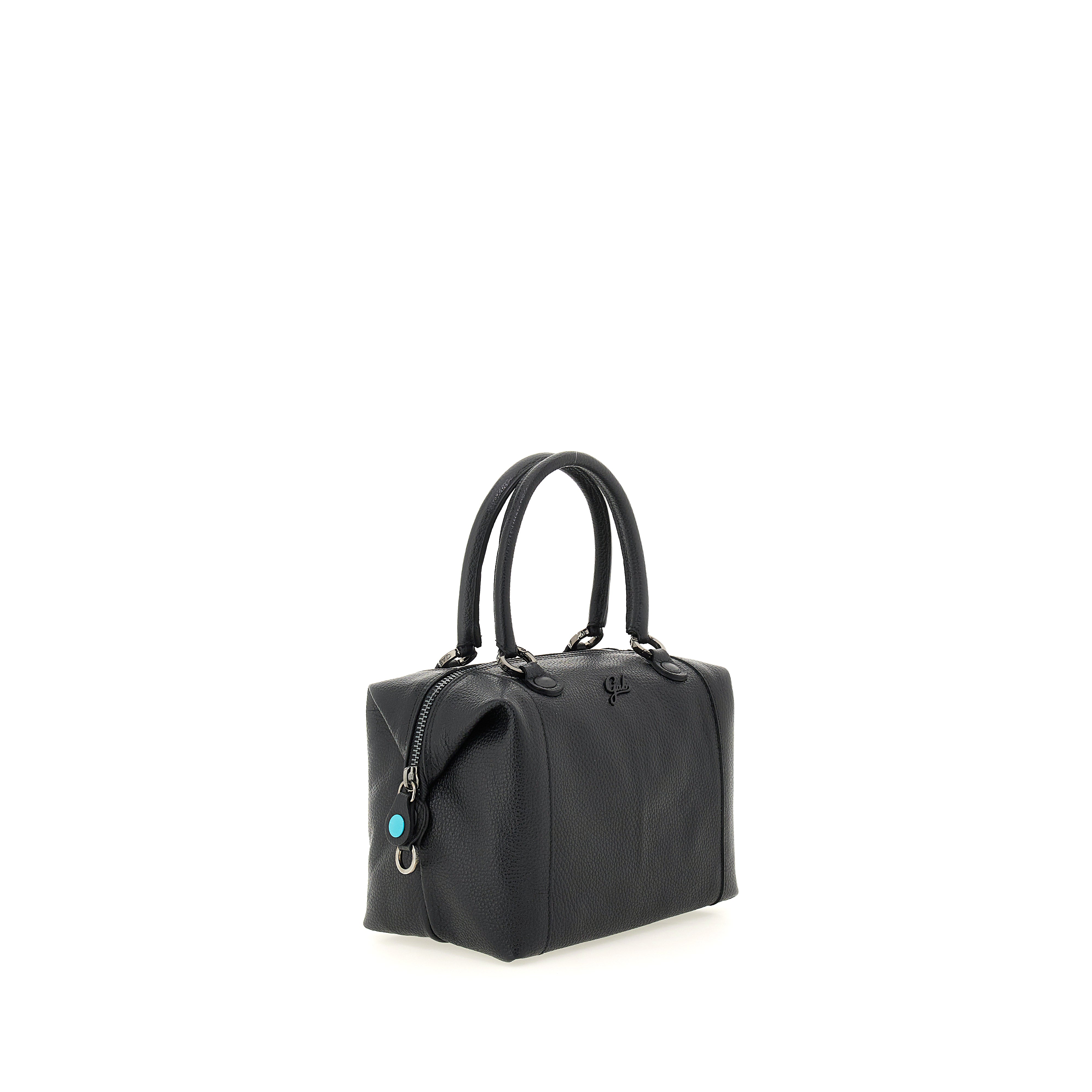 Borsa Donna a Mano con Tracolla GABS G3 PLUS Medium in Pelle Martellata Black