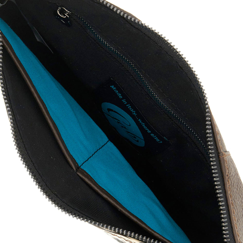 Borsa Donna a Tracolla GABS Beyonce Media in Pelle stampa Portone B/N