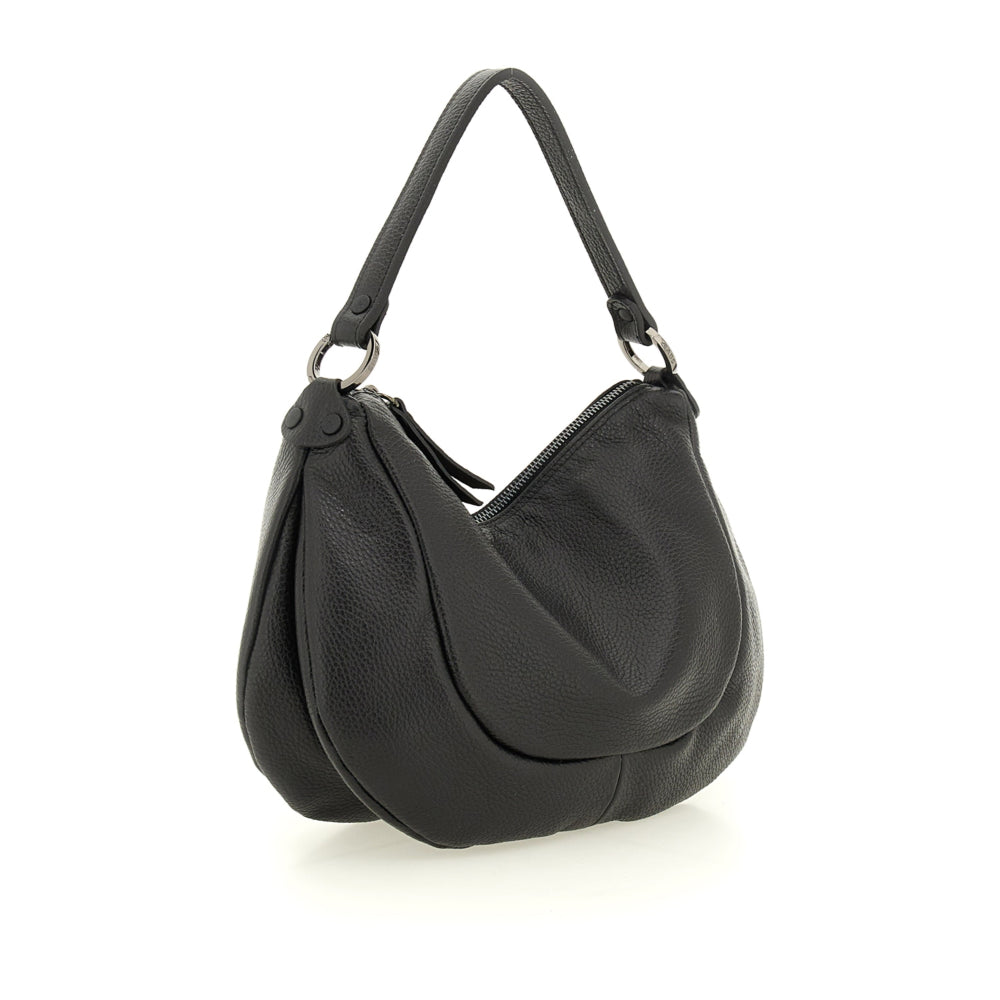 Borsa Donna a Spalla GABS Marty Medium in Pelle Nera