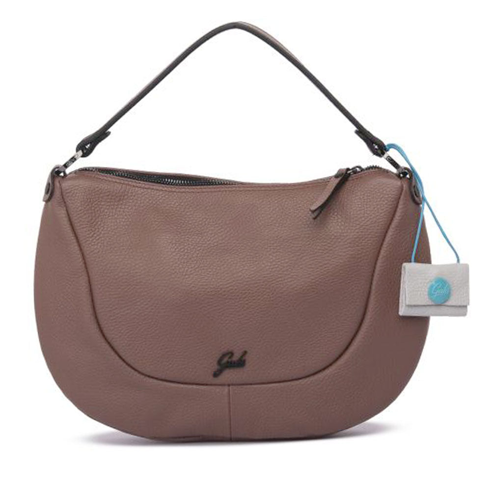 Borsa Donna a Spalla GABS Marty Medium in Pelle Marrone