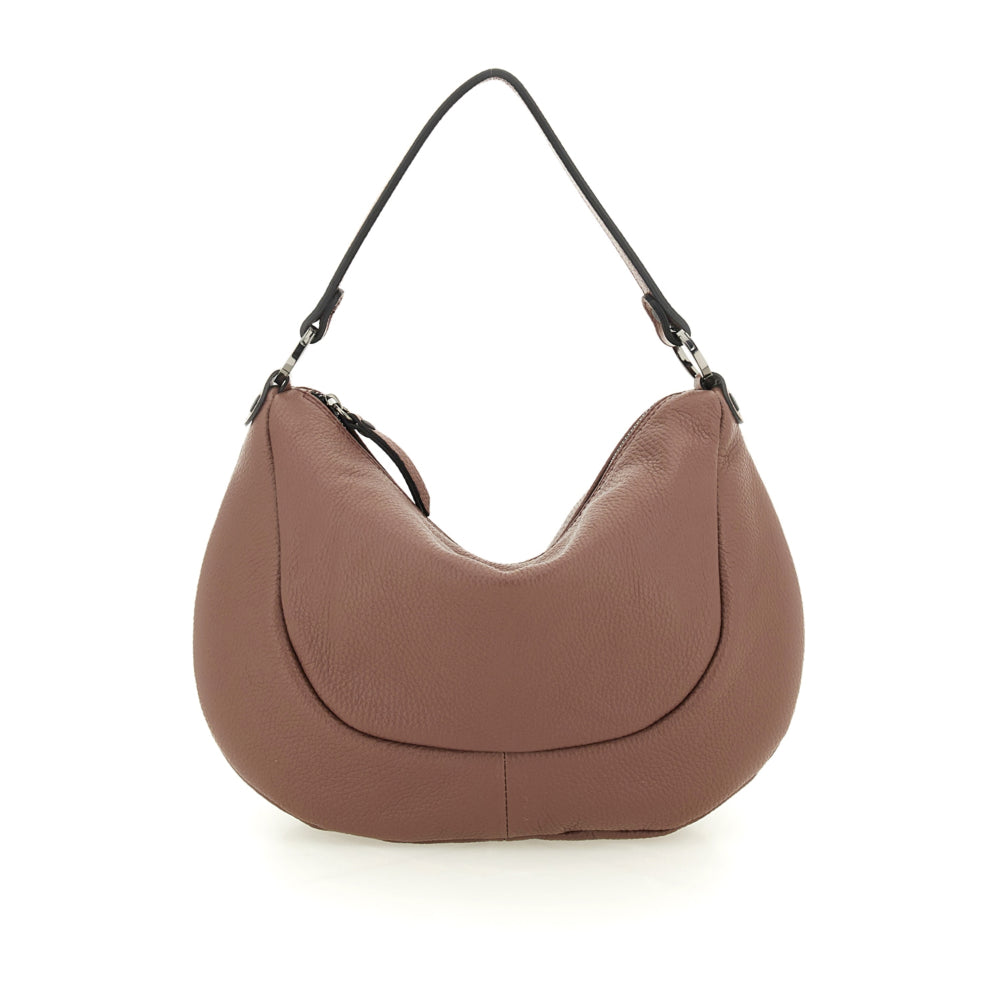 Borsa Donna a Spalla GABS Marty Medium in Pelle Marrone