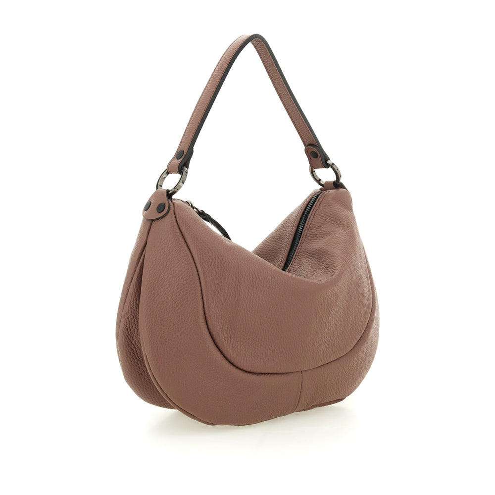 Borsa Donna a Spalla GABS Marty Medium in Pelle Marrone