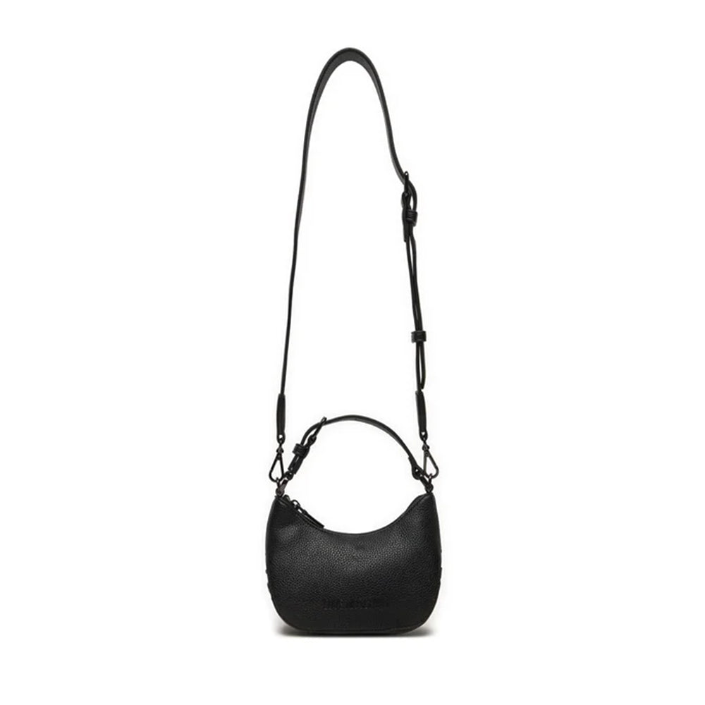 Hobo Bag Small LOVE MOSCHINO linea Giant Logo colore Nero con Logo Canna di Fucile