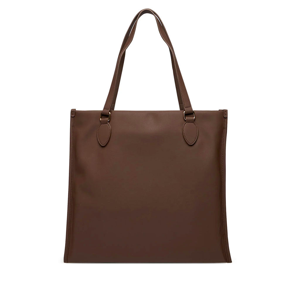 Shopping Bag Verticale LOVE MOSCHINO linea Bold Bag Marrone