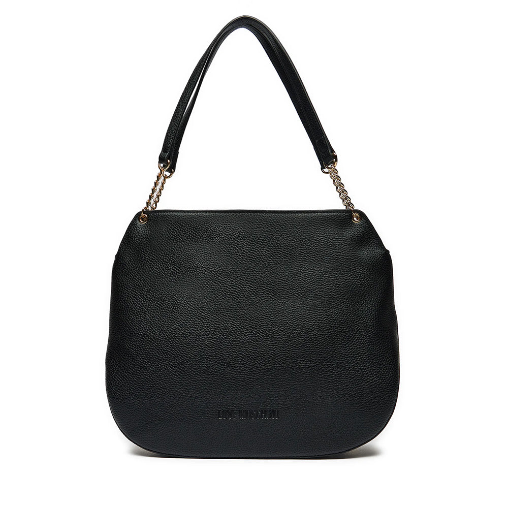 Shopping Bag LOVE MOSCHINO linea Giant Logo colore Nero