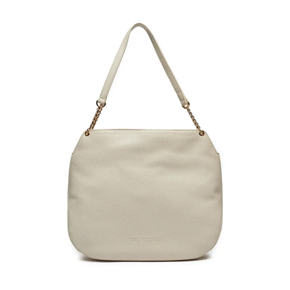 Shopping Bag LOVE MOSCHINO linea Giant Logo Avorio
