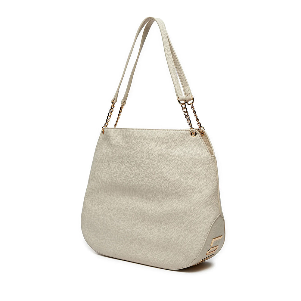 Shopping Bag LOVE MOSCHINO linea Giant Logo Avorio