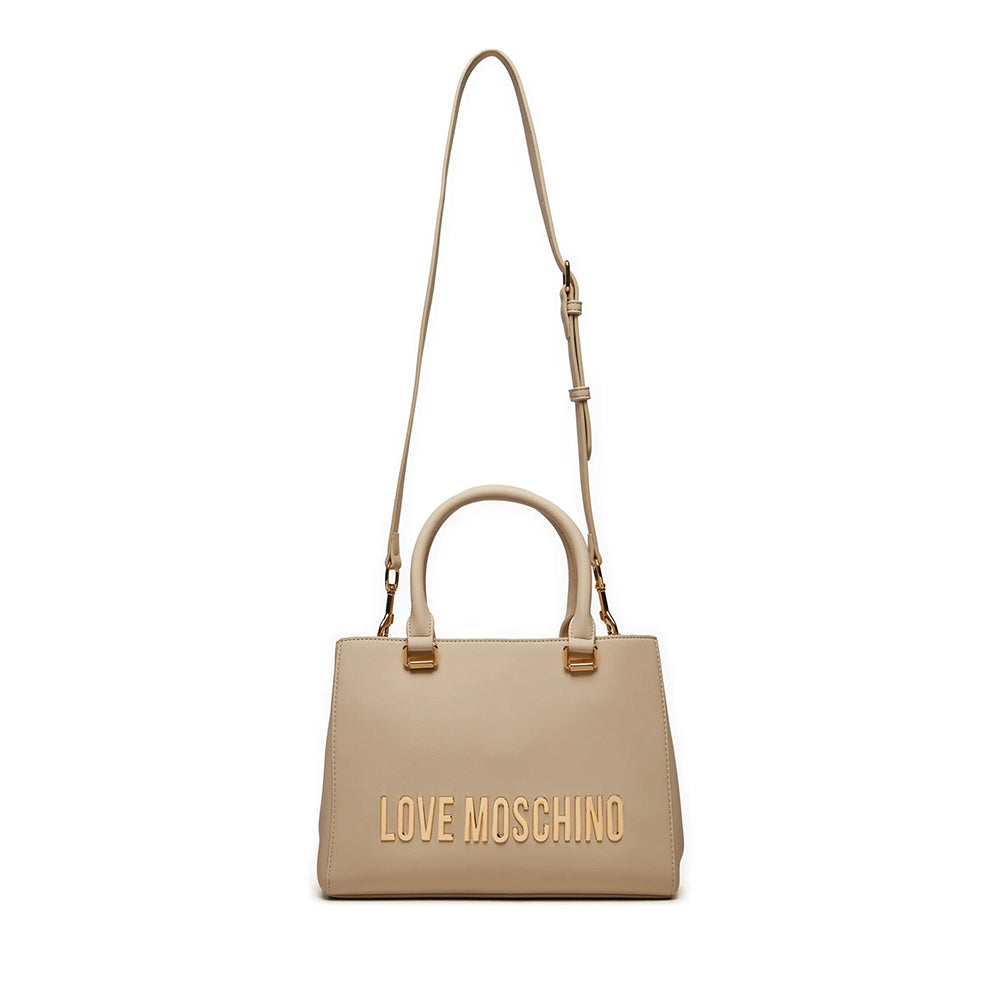 Borsa Donna a Mano LOVE MOSCHINO linea Bold Bag Avorio