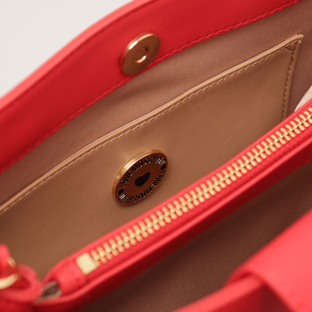 Borsa Donna a Mano LOVE MOSCHINO linea Bold Bag colore Rosso