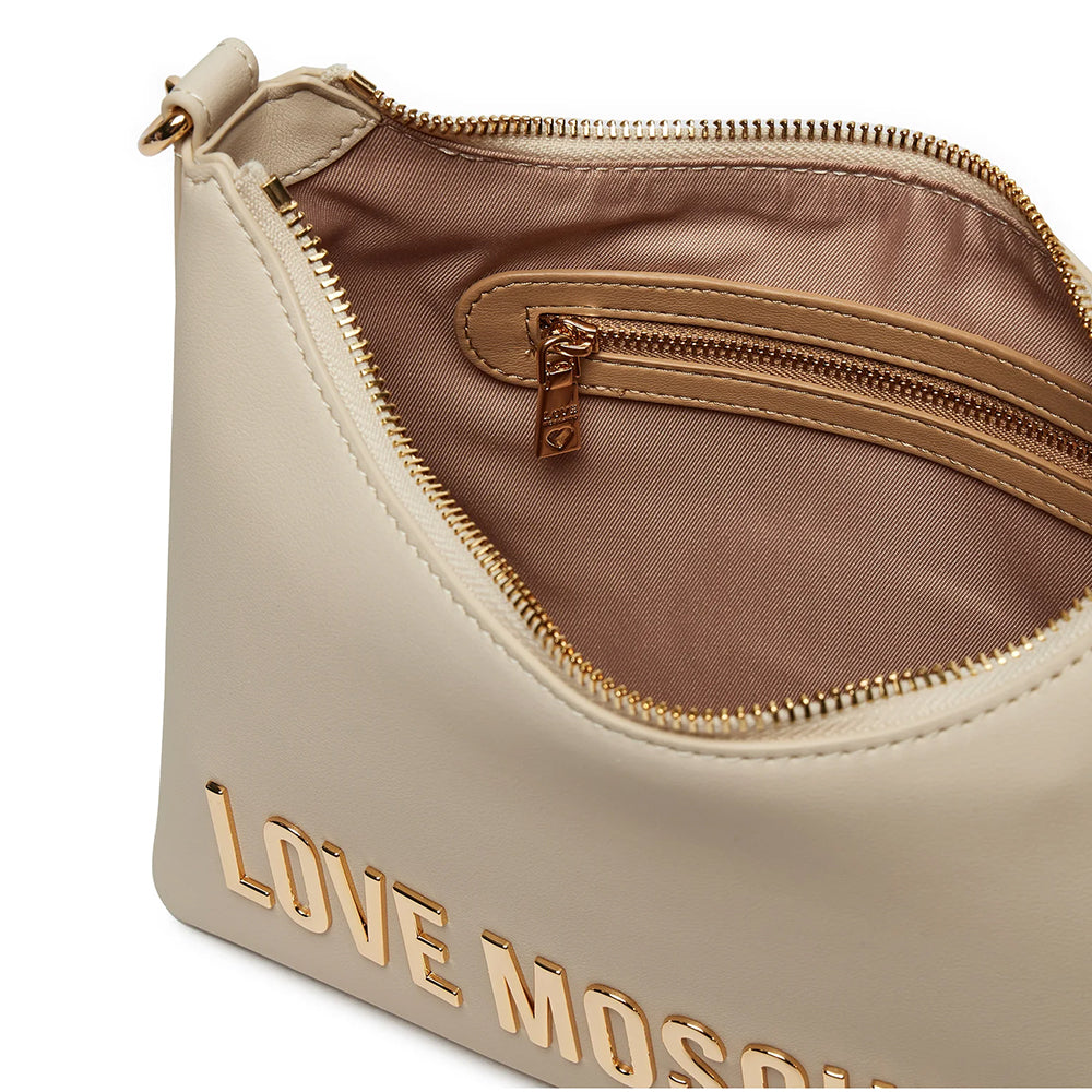 Hobo Bag LOVE MOSCHINO linea Bold Bag Avorio