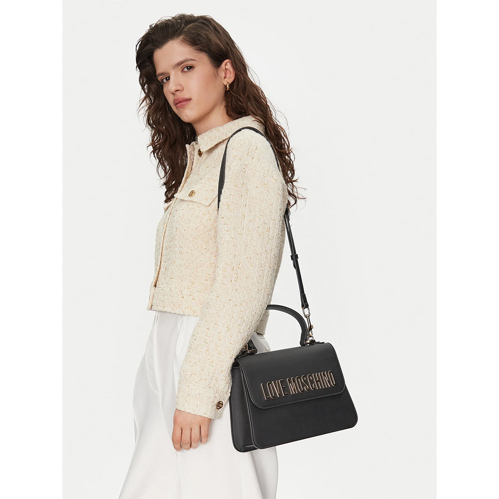 Borsa Donna a Mano LOVE MOSCHINO linea Bold Bag colore Nero