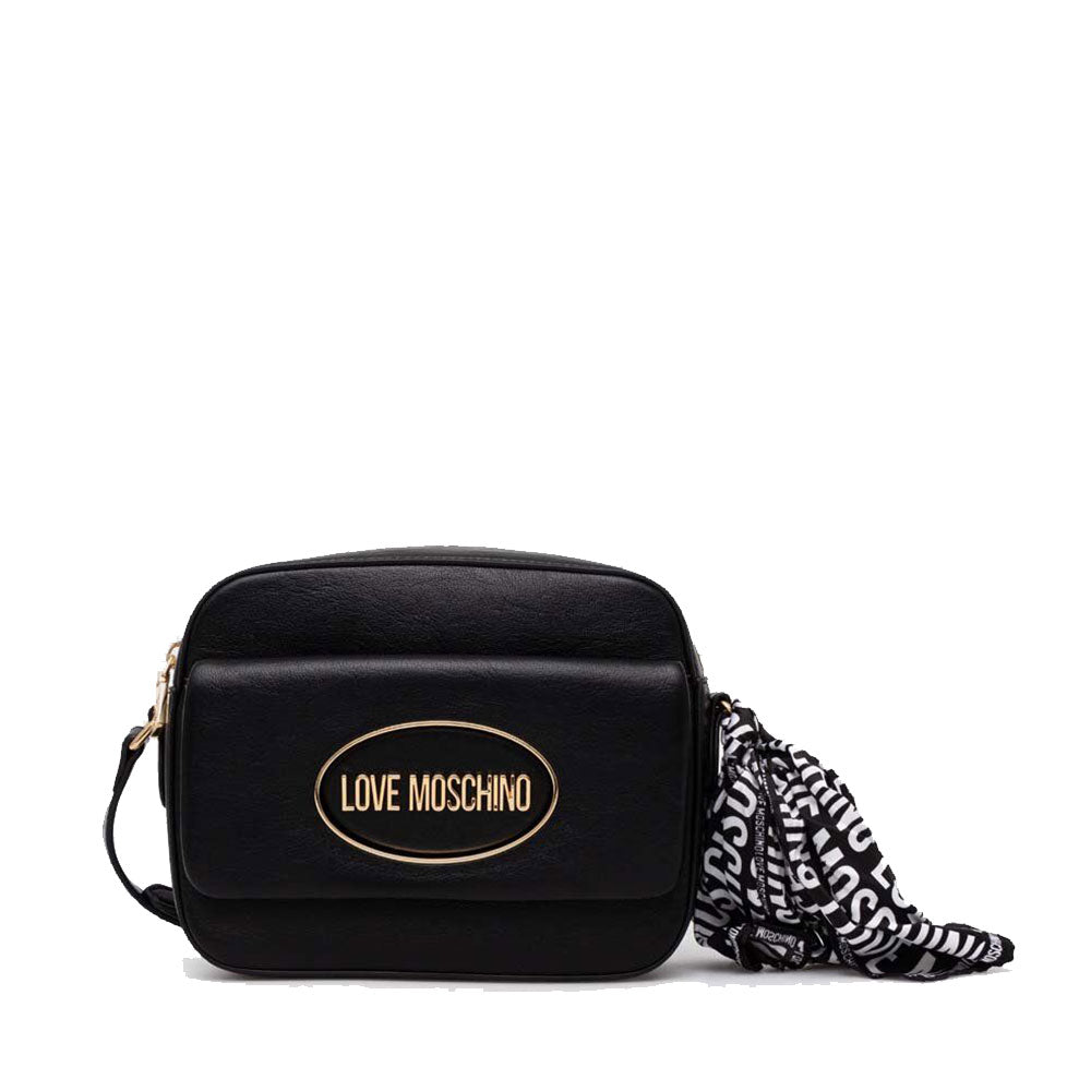 LOVE MOSCHINO
Schwarze Umhängetasche mit Schal