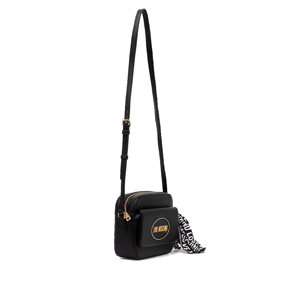 LOVE MOSCHINO
Schwarze Umhängetasche mit Schal