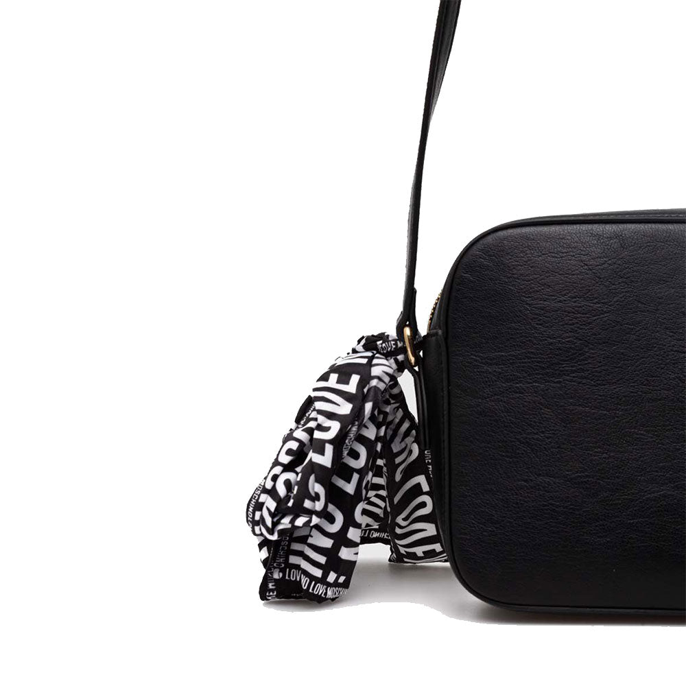LOVE MOSCHINO
Schwarze Umhängetasche mit Schal