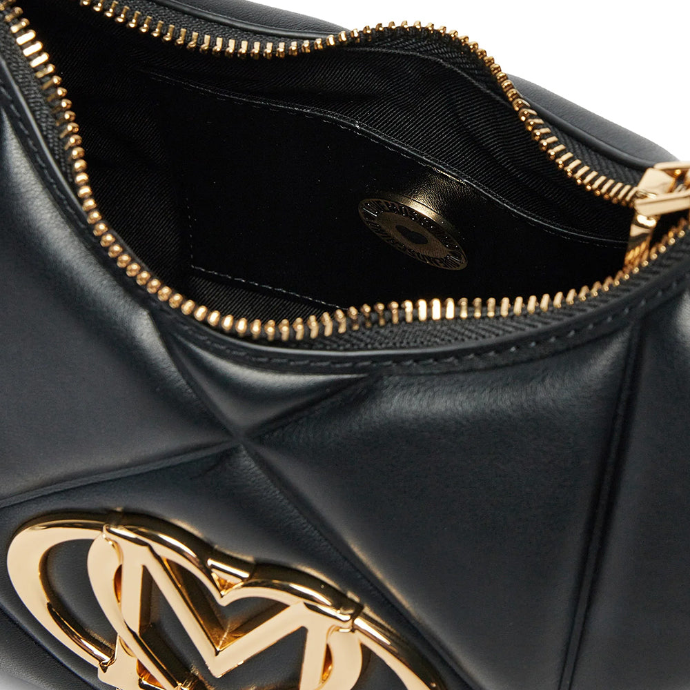 Hobo Bag LOVE MOSCHINO linea Embossed Nero