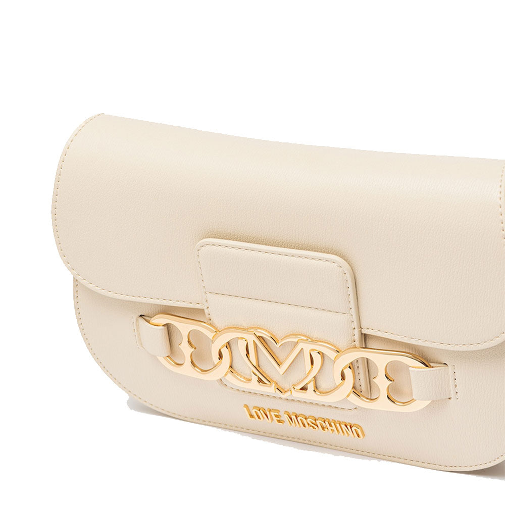 Borsa Donna a Tracolla LOVE MOSCHINO Avorio