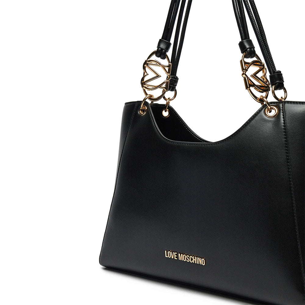 Shopping Bag LOVE MOSCHINO linea Jewel Nera