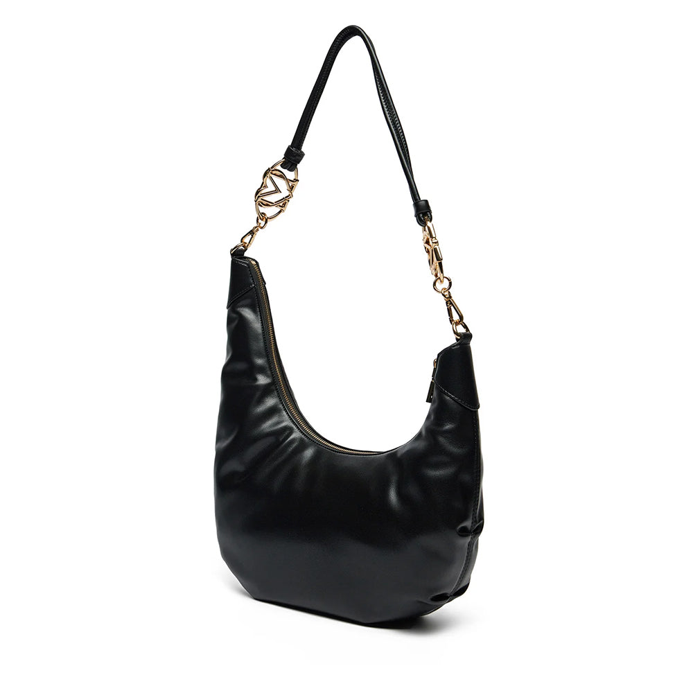 Hobo Bag Asimmetrica LOVE MOSCHINO linea Jewel Nera