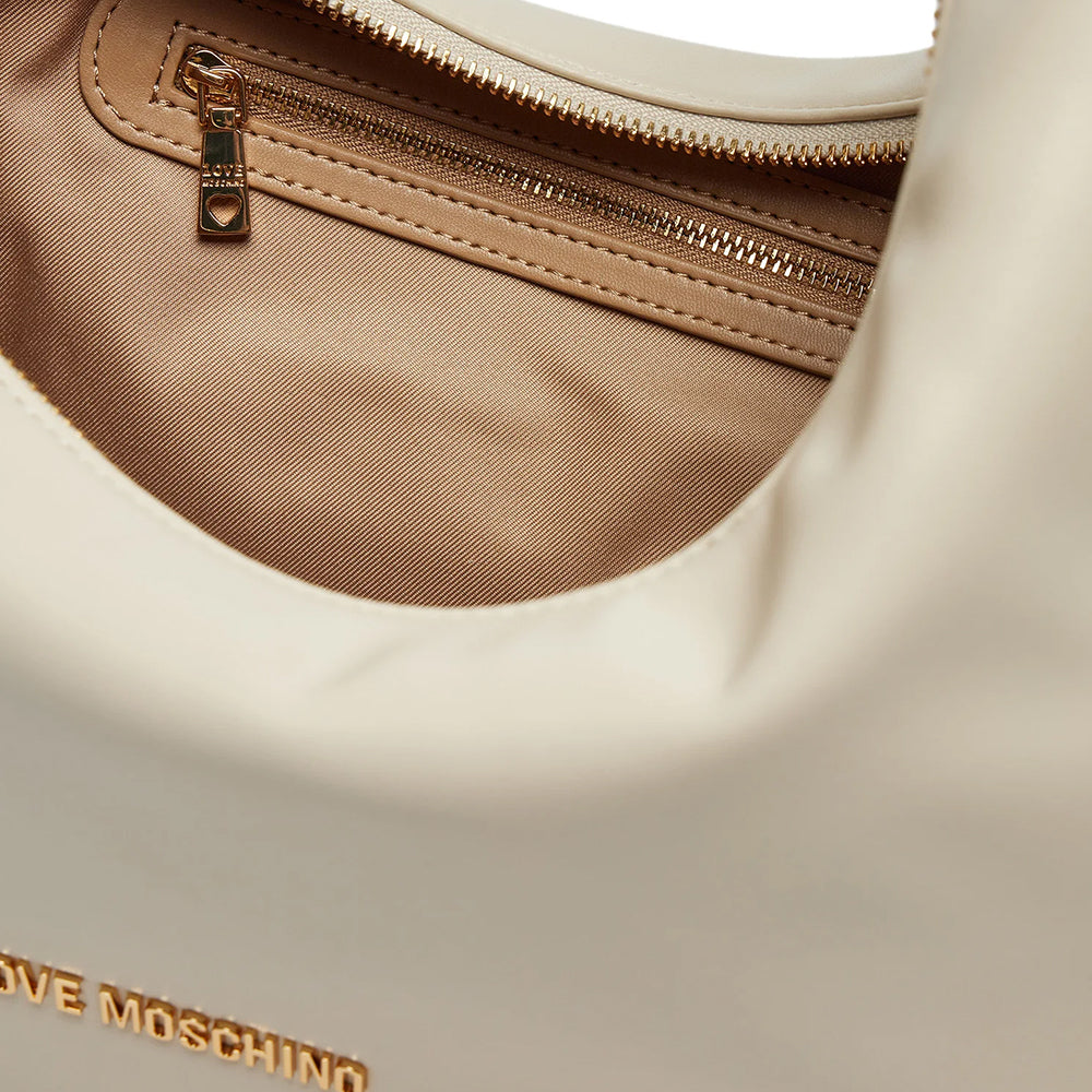 LOVE MOSCHINO Jewel linie
Hobo Bag Asymmetrisch in Elfenbein