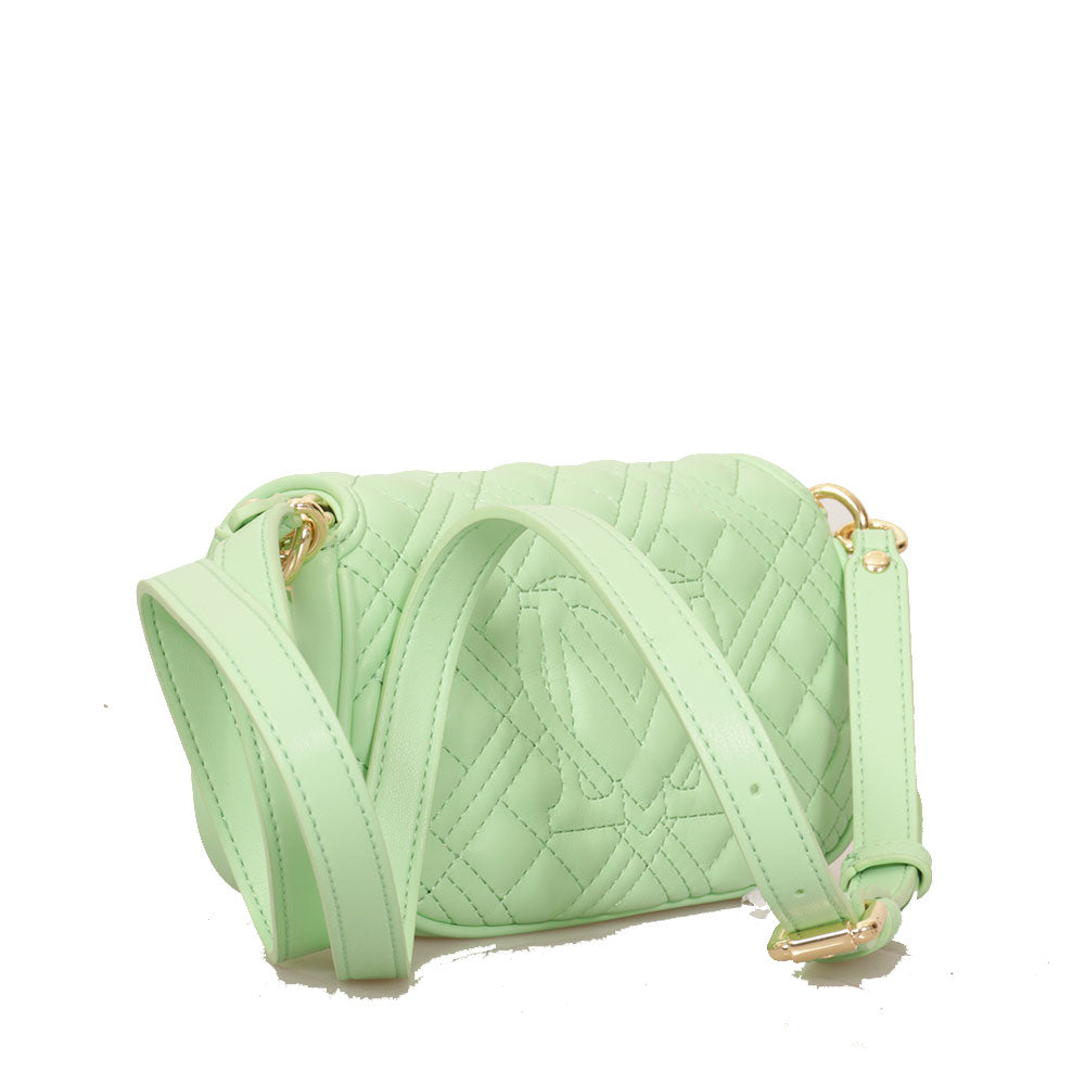 LOVE MOSCHINO Umhängetasche Quilted Tab line in Mint