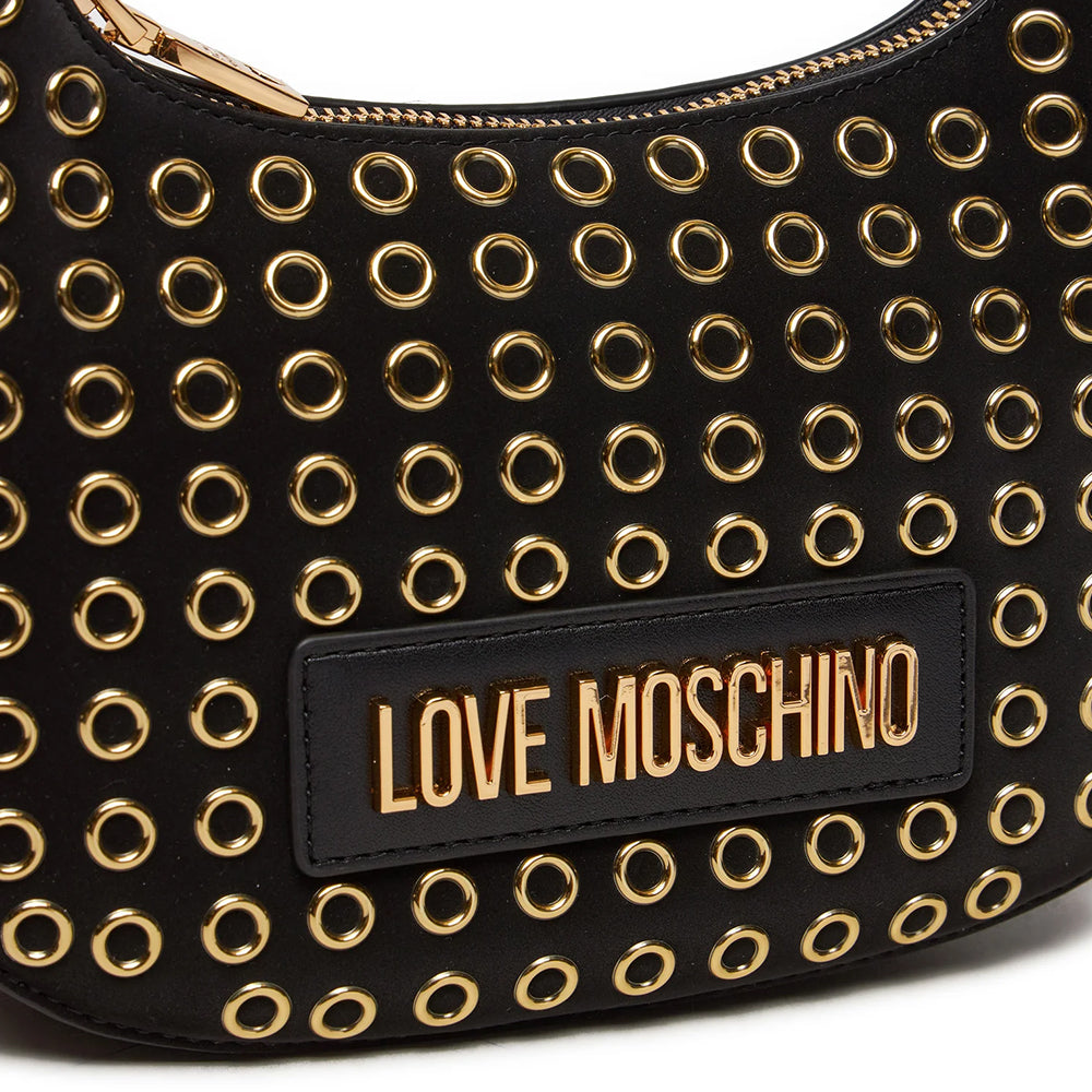Hobo Bag a Mano LOVE MOSCHINO linea Glam Up Nera
